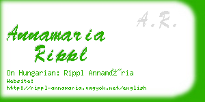 annamaria rippl business card